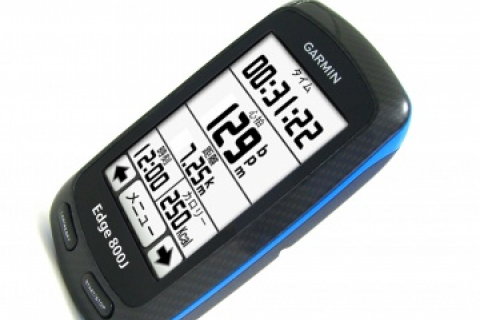 自転車Garmin edge 800j